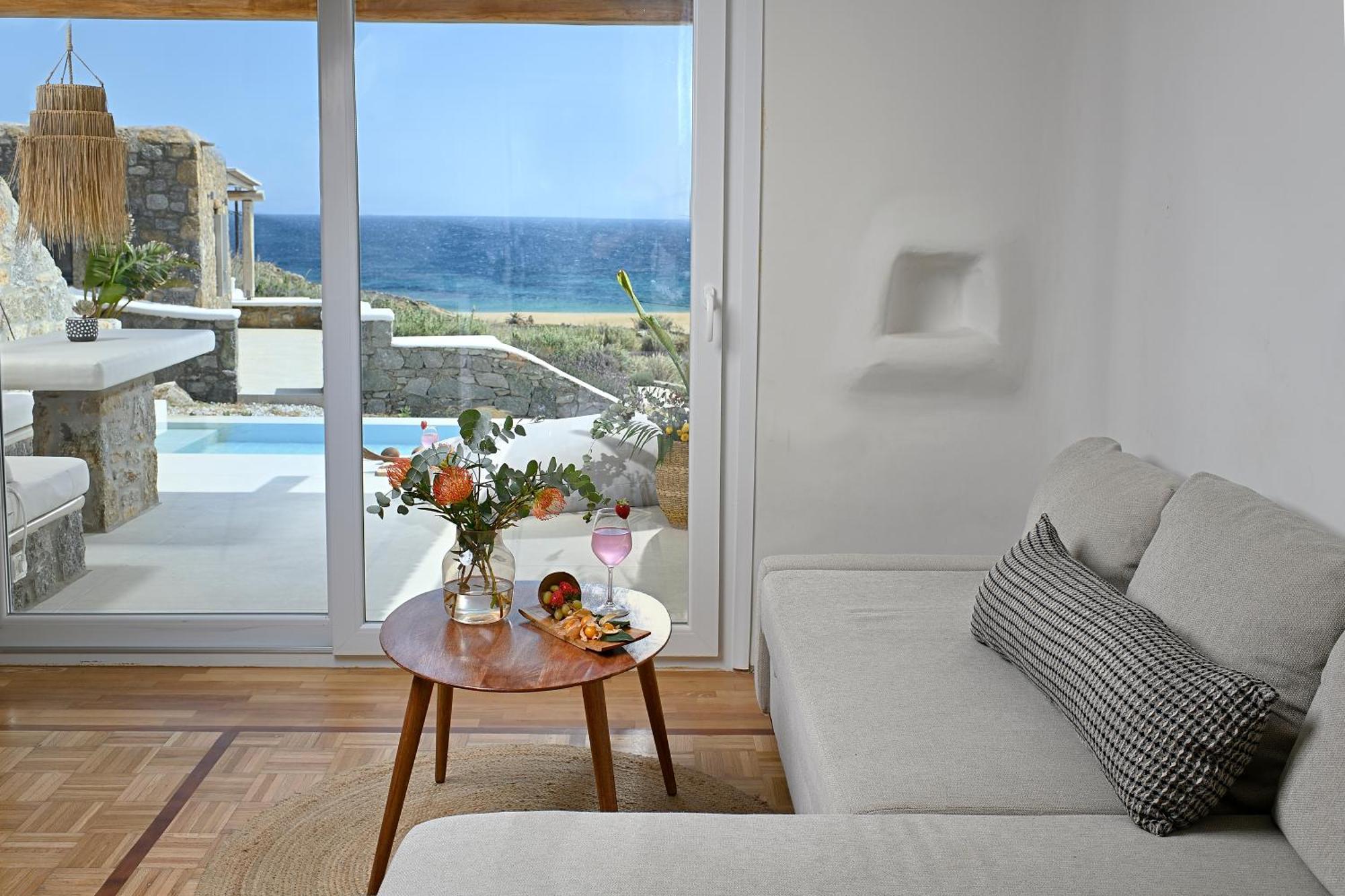 شقة Vlia Mykonos كالافاتيس المظهر الخارجي الصورة